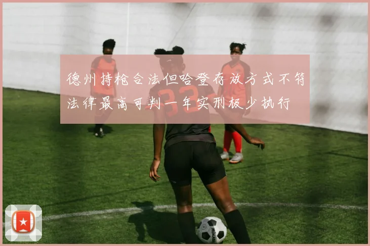 德州持枪合法但哈登存放方式不符法律最高可判一年实刑极少执行